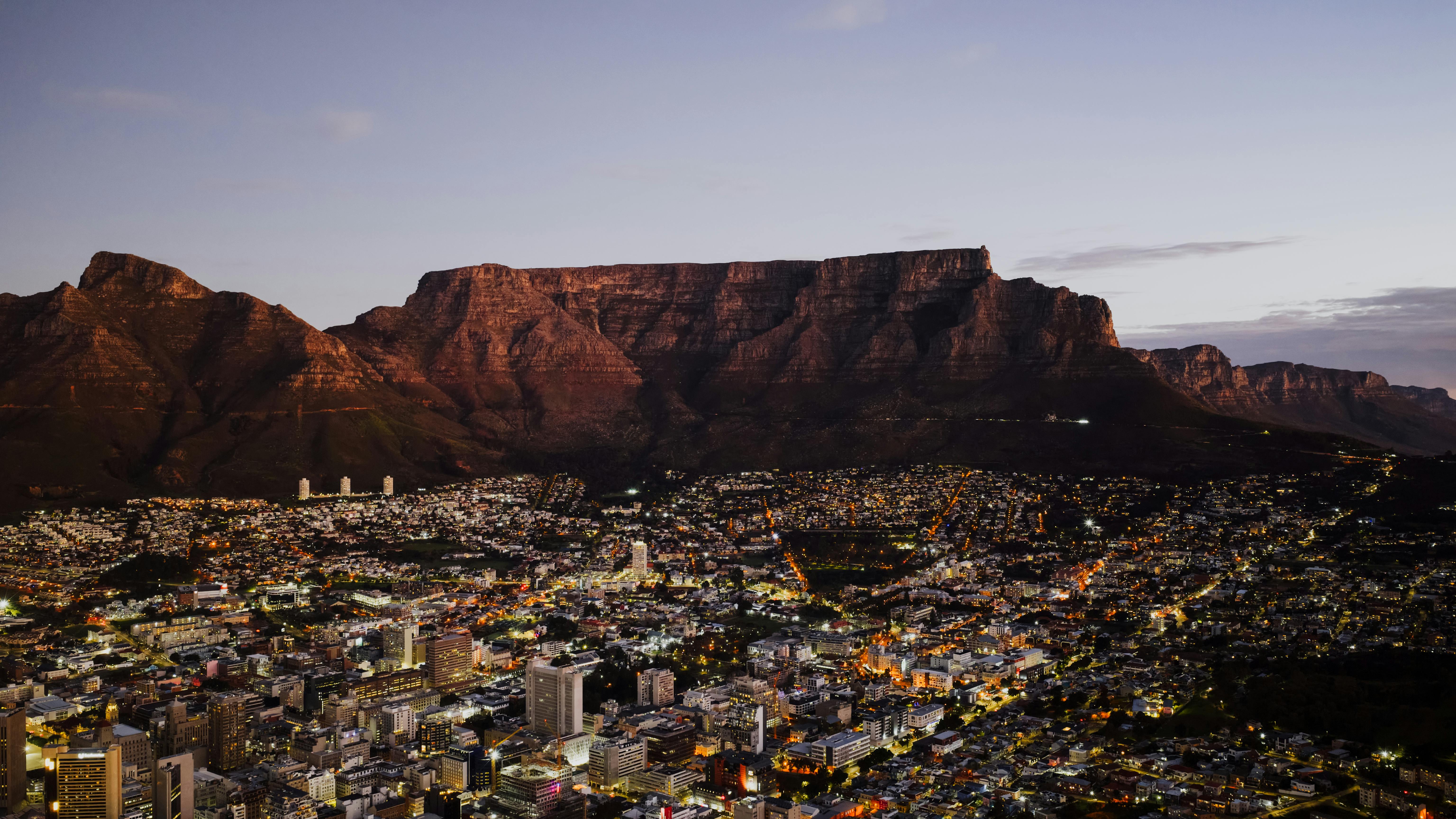 Cape Town skyline with Table Mountain
